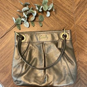 Coach medium leather handbag